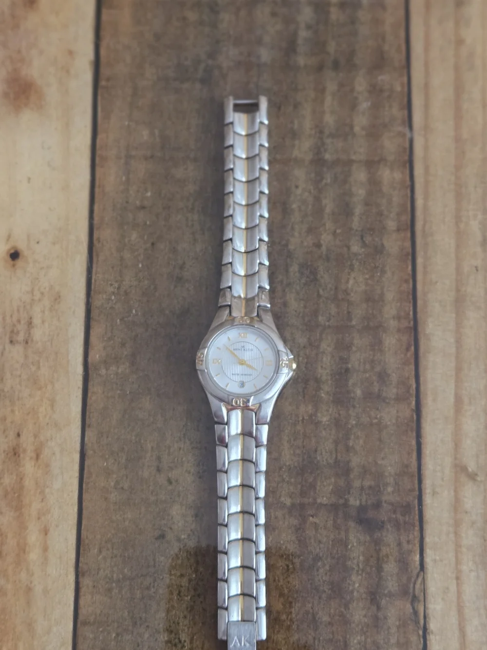 Anne Klein Two-Tone Women's Bracelet Watch - Silver and Gold